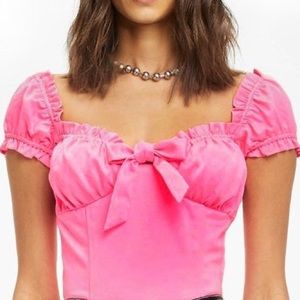 NAOMI TOP - NEON PINK 🦋